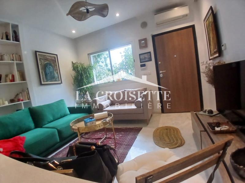 Appartement meublé S+1 avec terrasse à Sidi Bou Saïd 